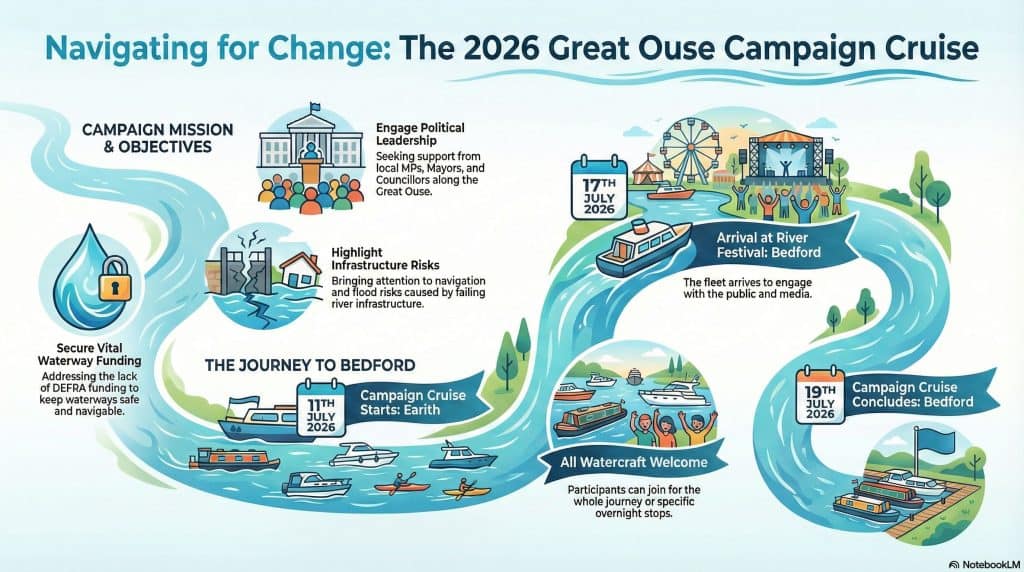 Fund Britain’s Waterways is a coalition of organisations representing hundreds of thousands of inland waterway users and supporters across Britain.