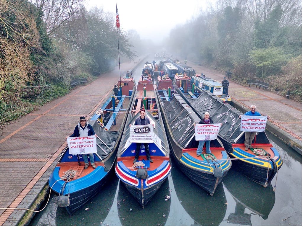 Fund Britain’s Waterways is a coalition of organisations representing hundreds of thousands of inland waterway users and supporters across Britain.