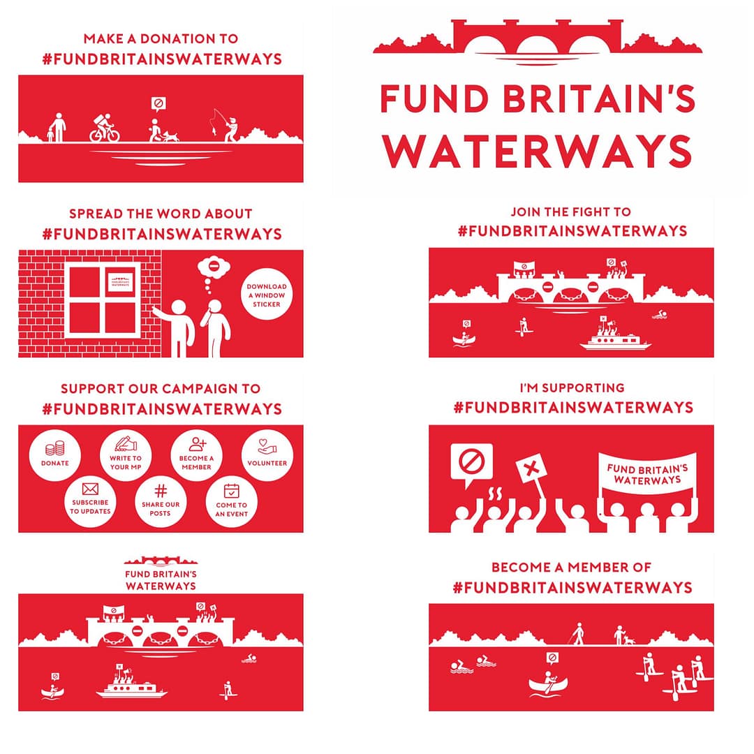 Fund Britain’s Waterways is a coalition of organisations representing hundreds of thousands of inland waterway users and supporters across Britain.