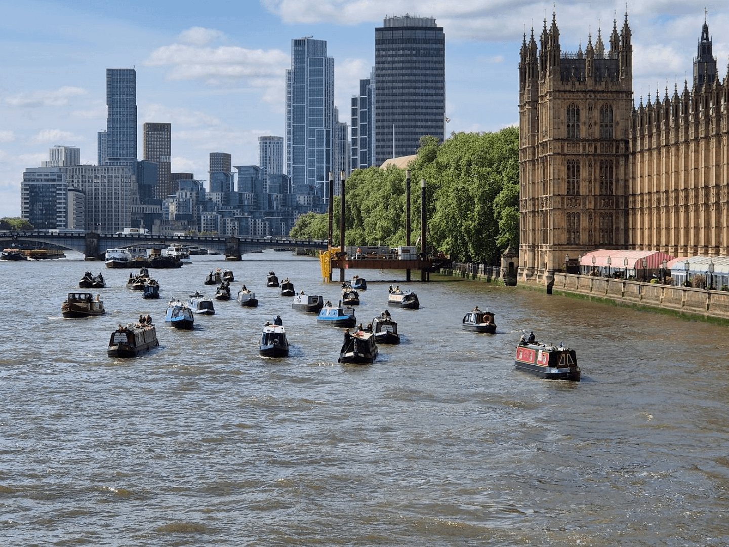 Westminster Campaign Cruise to Houses of Parliament