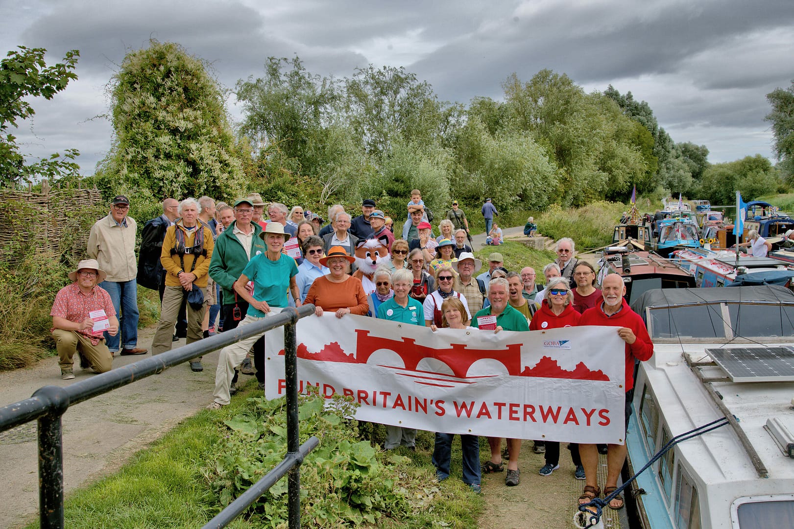 Fund Britain’s Waterways is a coalition of organisations representing hundreds of thousands of inland waterway users and supporters across Britain.