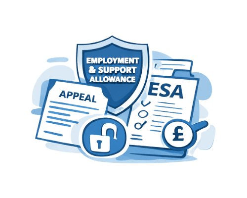Specialist welfare benefits solicitor providing expert advice on PIP, ESA and Universal Credit appeals, DWP investigations and tribunal representation across England and Wales.