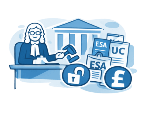 Specialist welfare benefits solicitor providing expert advice on PIP, ESA and Universal Credit appeals, DWP investigations and tribunal representation across England and Wales.