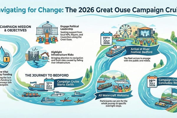 Fund Britain’s Waterways is a coalition of organisations representing hundreds of thousands of inland waterway users and supporters across Britain.